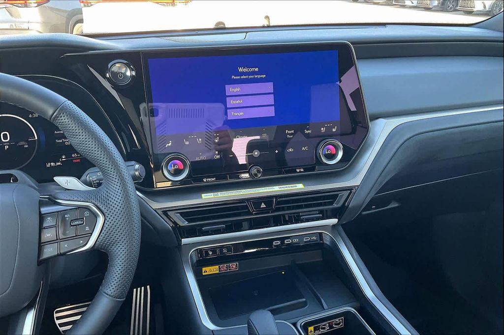 new 2026 Lexus TX 500h car, priced at $77,078