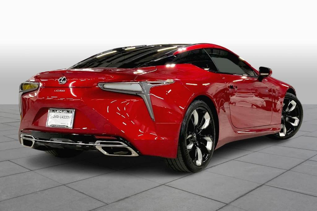 used 2024 Lexus LC 500 car, priced at $106,000