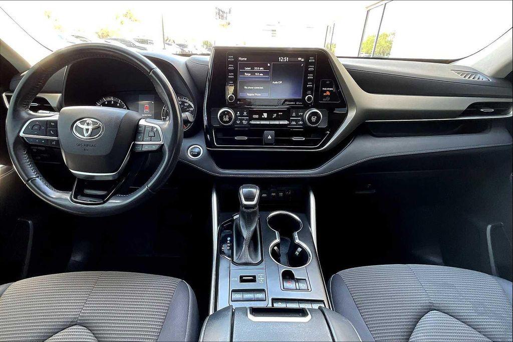 used 2020 Toyota Highlander car, priced at $30,000