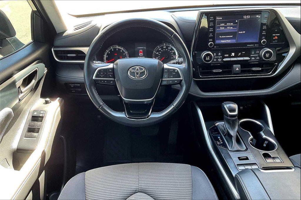 used 2020 Toyota Highlander car, priced at $30,000