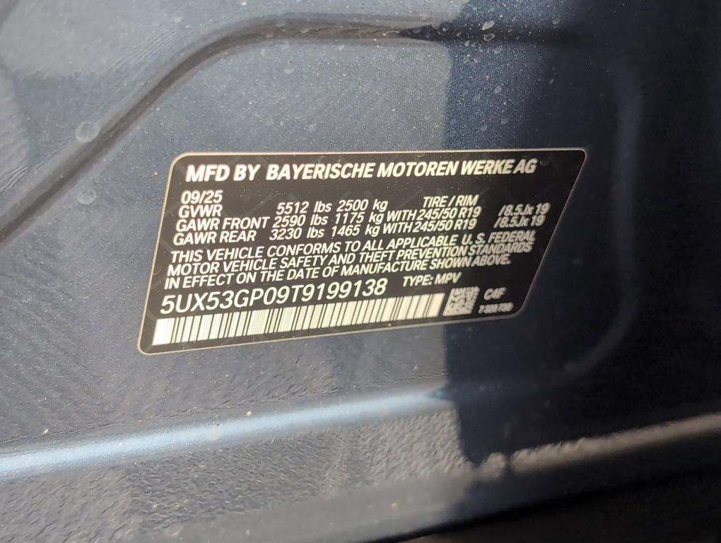 new 2026 BMW X3 car, priced at $52,775