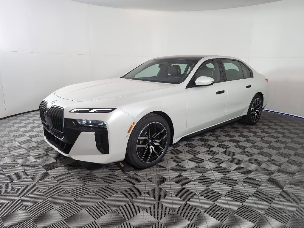 new 2025 BMW 740 car, priced at $107,325
