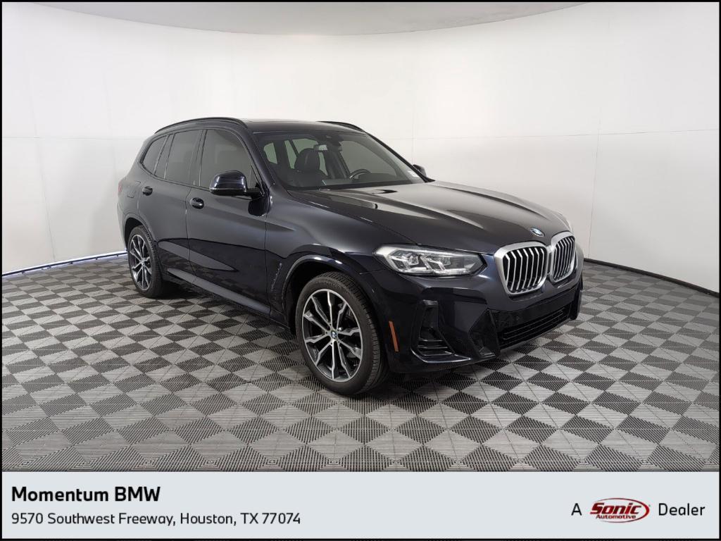 used 2022 BMW X3 car, priced at $34,499