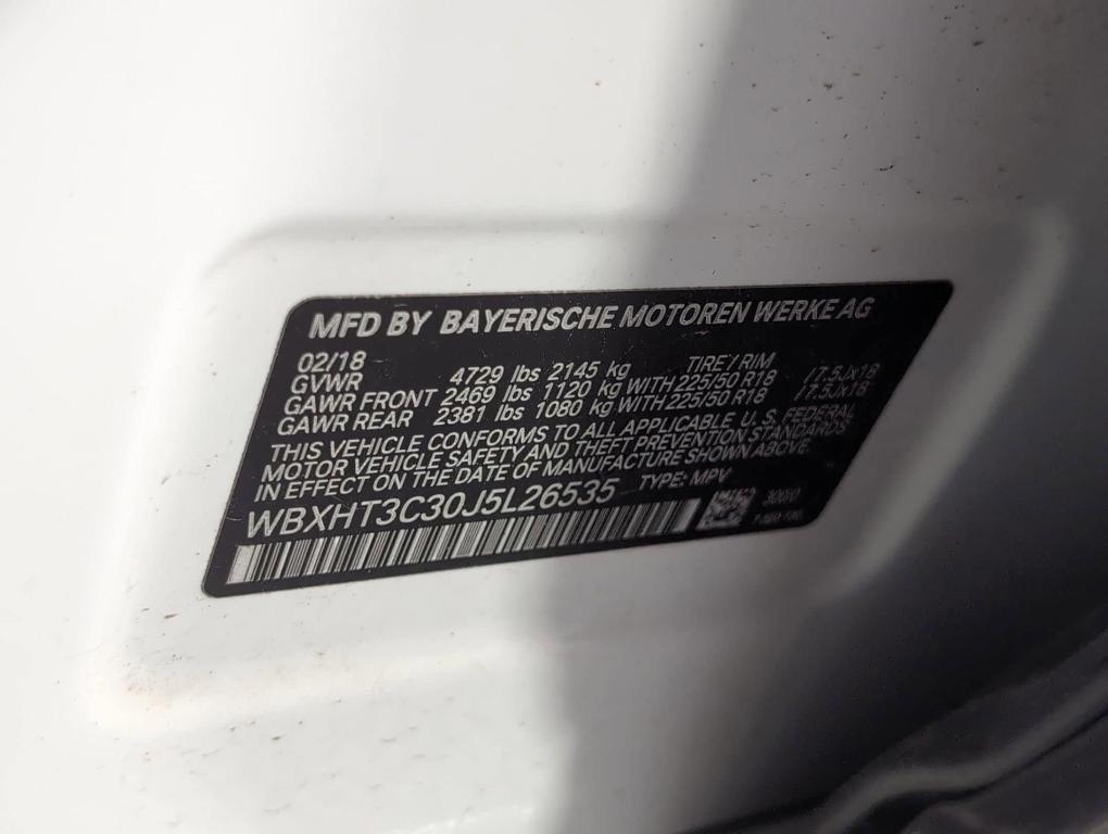 used 2018 BMW X1 car, priced at $16,998