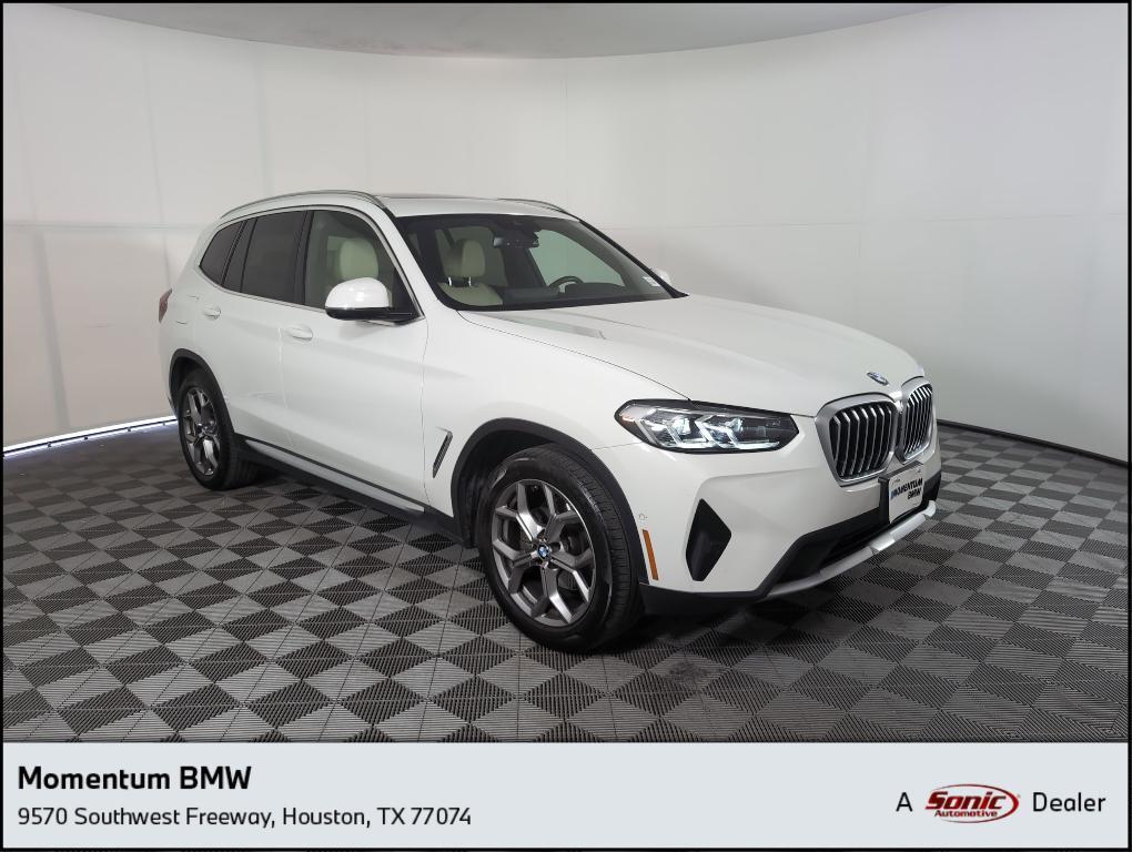 used 2023 BMW X3 car, priced at $34,496