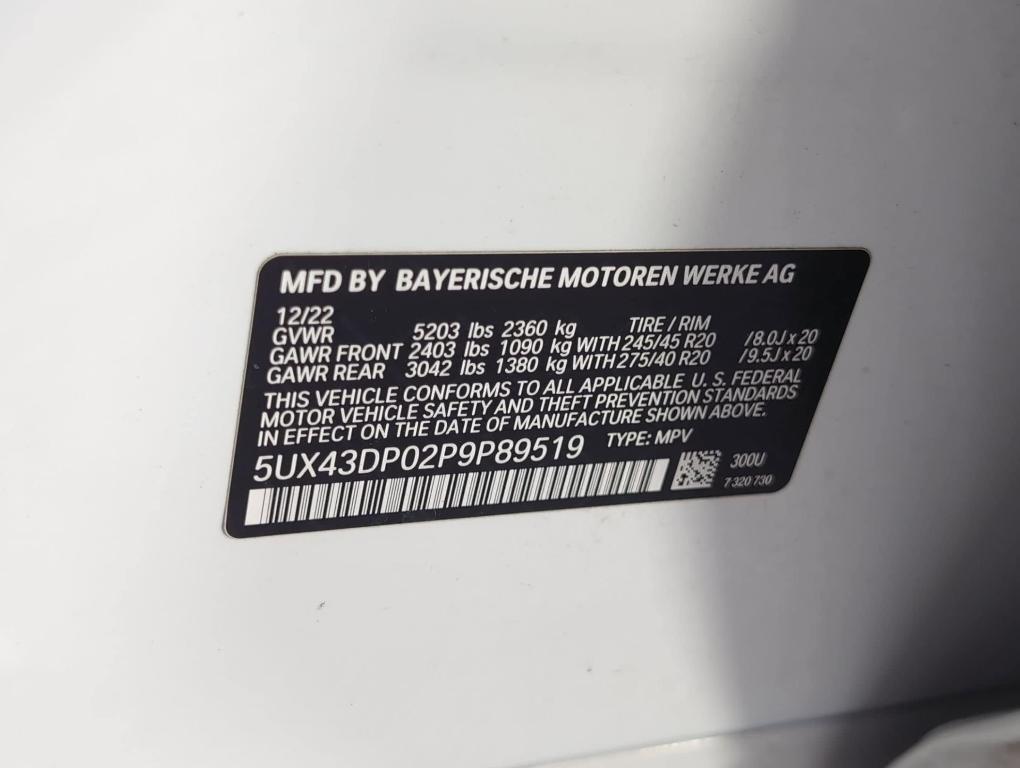 used 2023 BMW X3 car, priced at $35,999