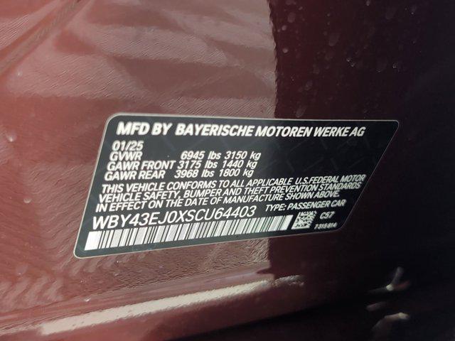 new 2025 BMW i7 car, priced at $111,975