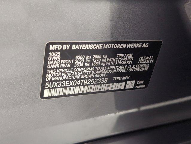 new 2026 BMW X6 car, priced at $83,275