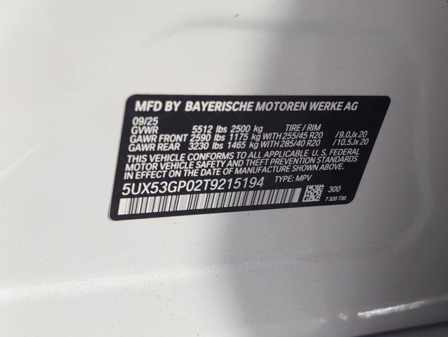 new 2026 BMW X3 car, priced at $57,950