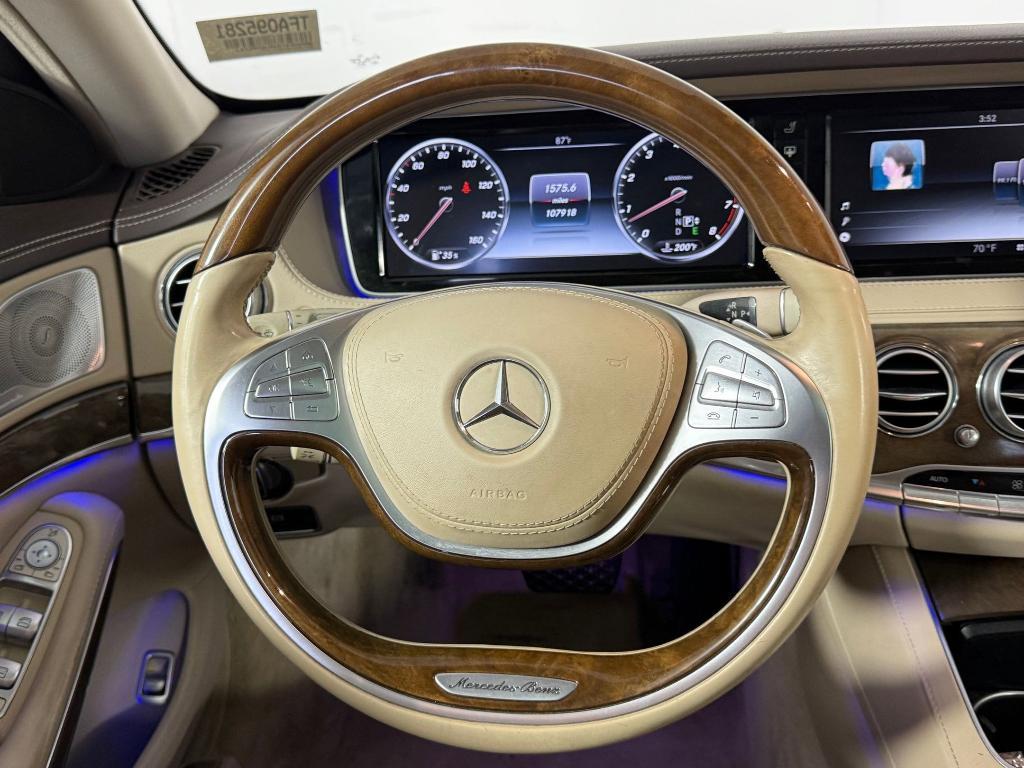 used 2015 Mercedes-Benz S-Class car, priced at $18,998
