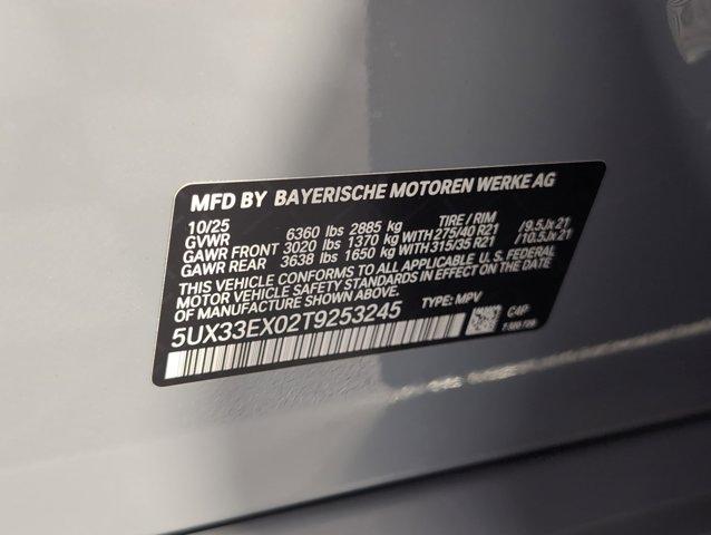 new 2026 BMW X6 car, priced at $83,485