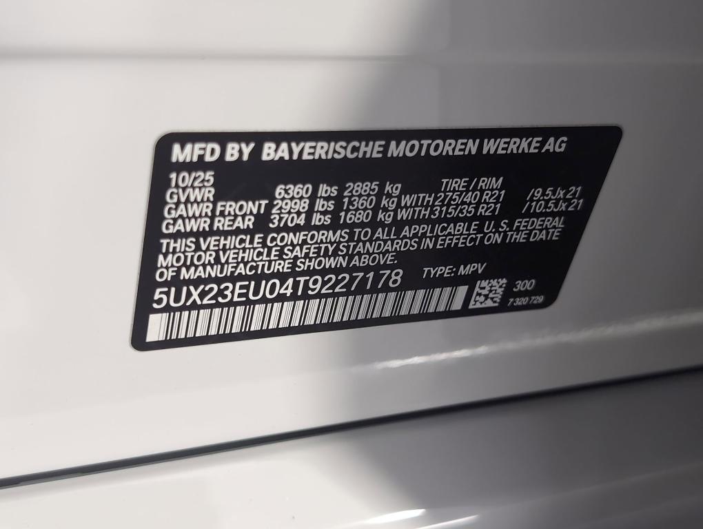 new 2026 BMW X5 car, priced at $83,175