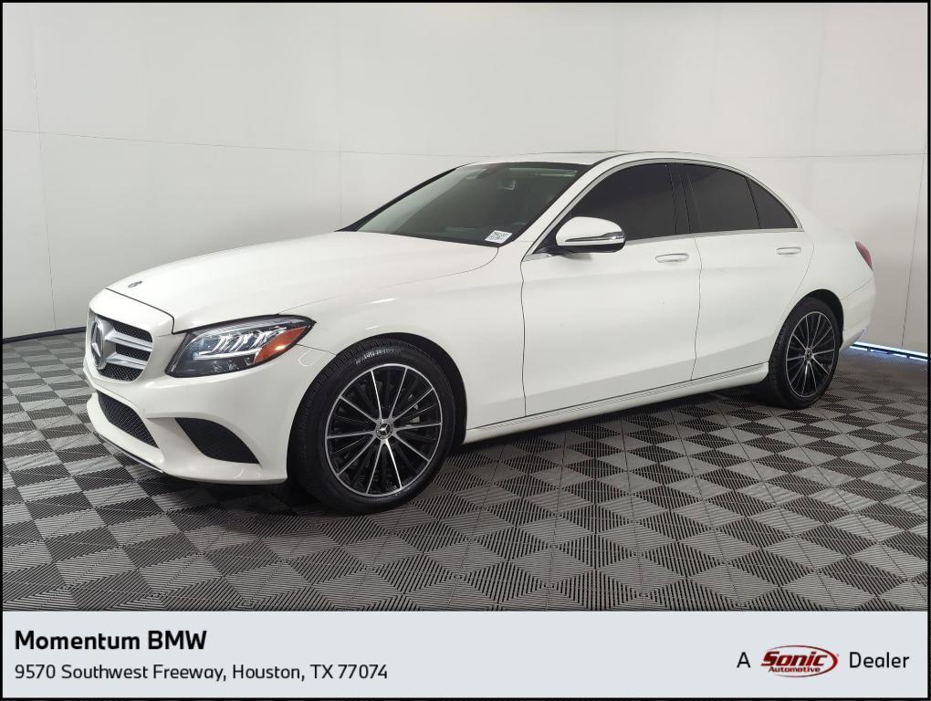 used 2021 Mercedes-Benz C-Class car, priced at $21,499