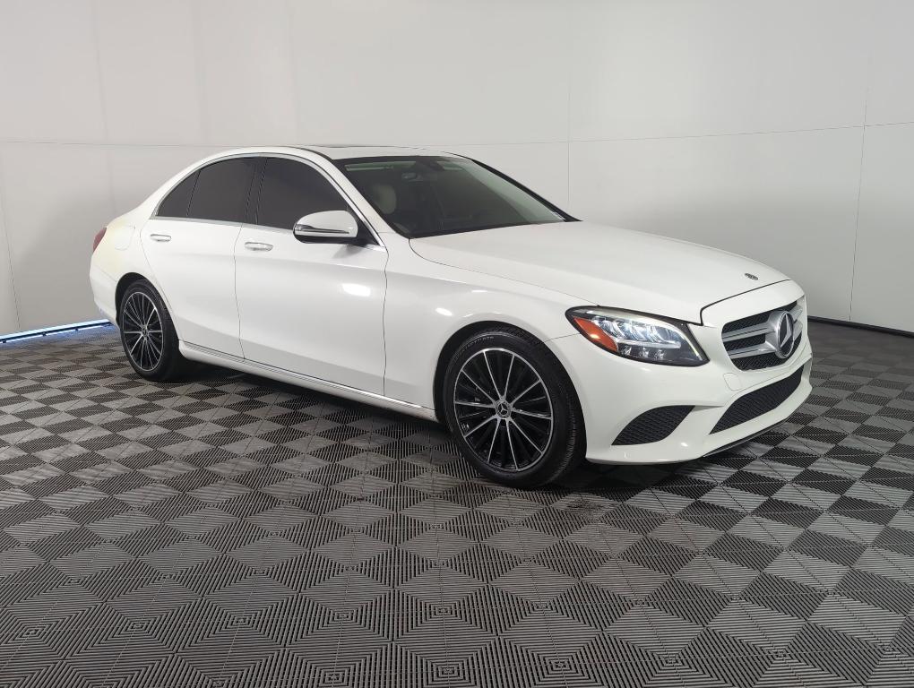 used 2021 Mercedes-Benz C-Class car, priced at $21,499