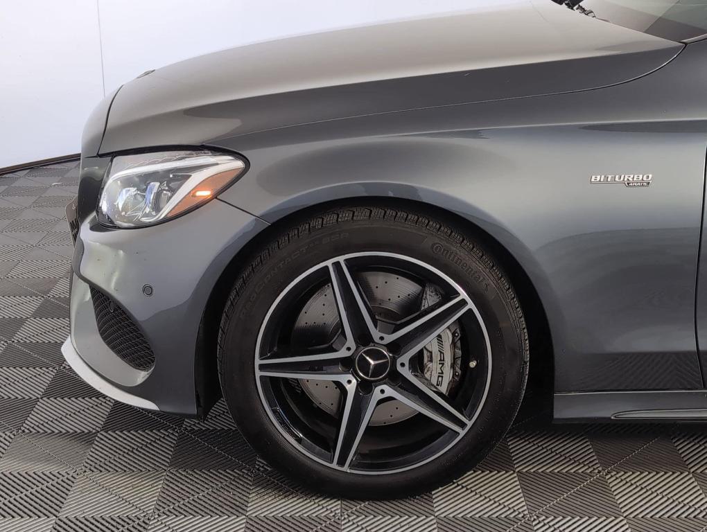 used 2017 Mercedes-Benz AMG C 43 car, priced at $28,499