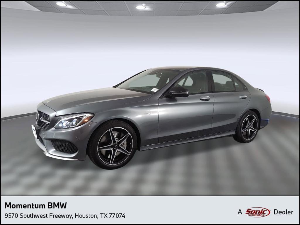 used 2017 Mercedes-Benz AMG C 43 car, priced at $28,499