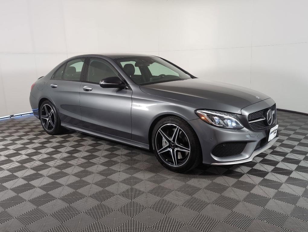 used 2017 Mercedes-Benz AMG C 43 car, priced at $28,499