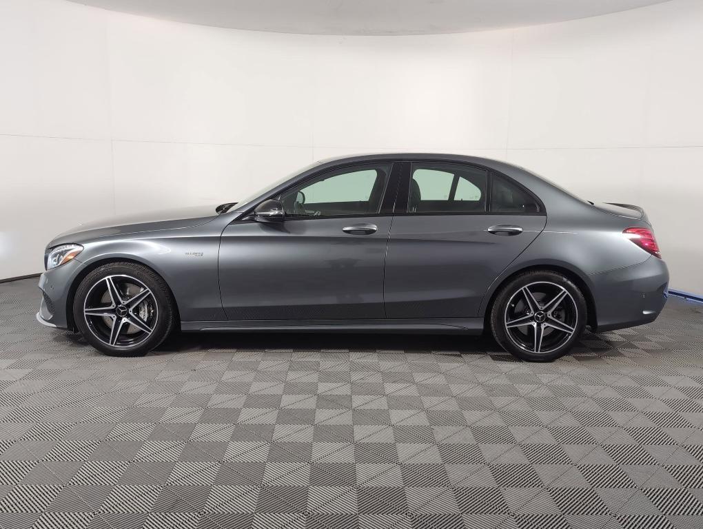 used 2017 Mercedes-Benz AMG C 43 car, priced at $28,499