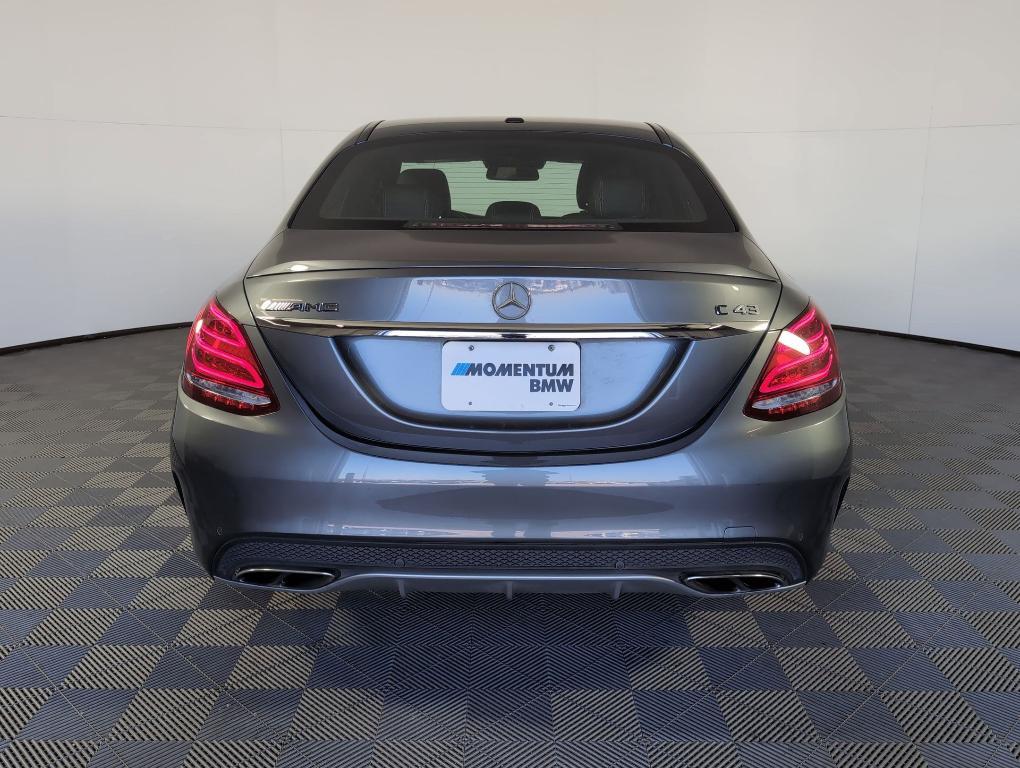 used 2017 Mercedes-Benz AMG C 43 car, priced at $28,499