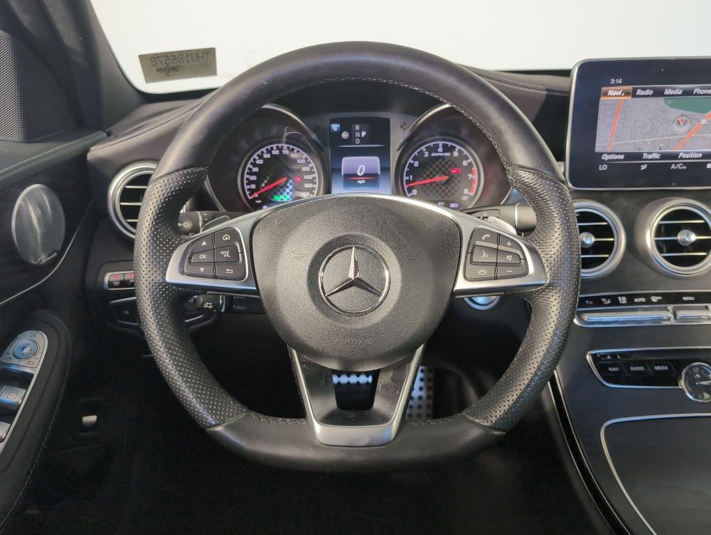 used 2017 Mercedes-Benz AMG C 43 car, priced at $28,499