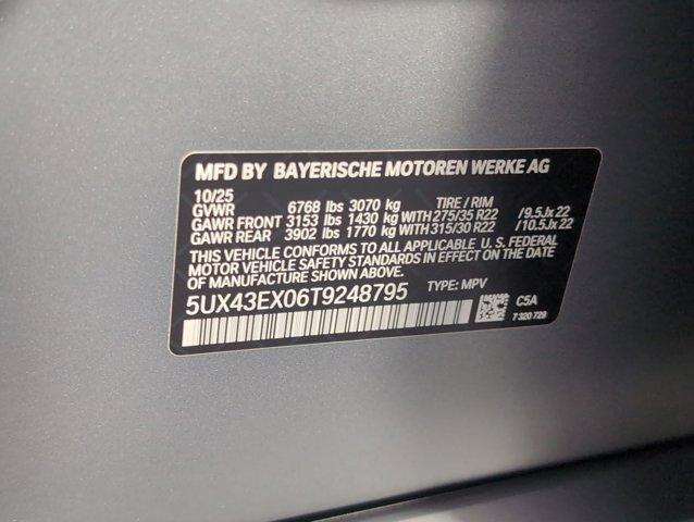 new 2026 BMW X6 car, priced at $111,860