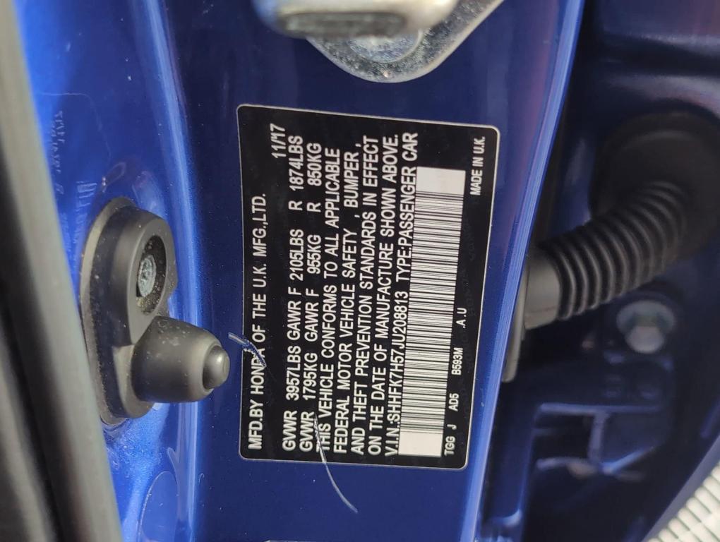 used 2018 Honda Civic car, priced at $14,297