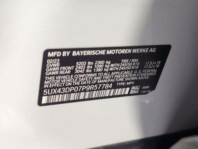 used 2023 BMW X3 car, priced at $33,499