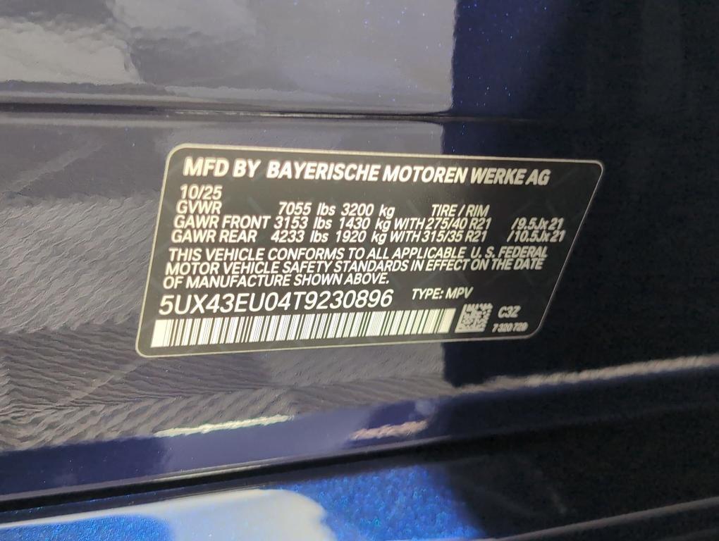 new 2026 BMW X5 PHEV car, priced at $92,350