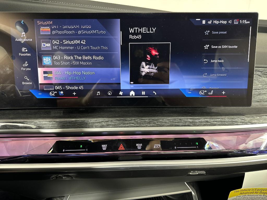 new 2025 BMW 750e car, priced at $116,425