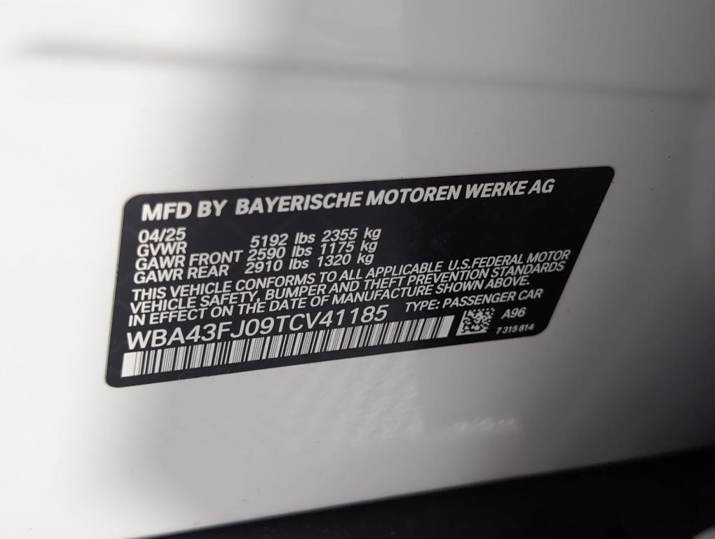new 2026 BMW 530 car, priced at $67,990