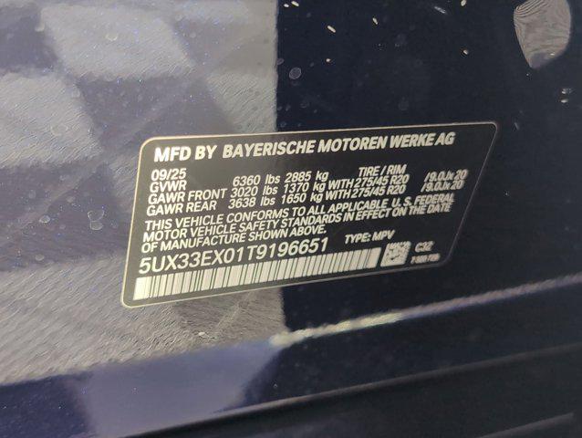 new 2026 BMW X6 car, priced at $90,175