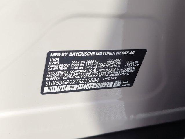 new 2026 BMW X3 car, priced at $57,125