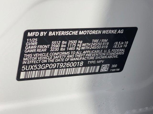 new 2026 BMW X3 car, priced at $54,375