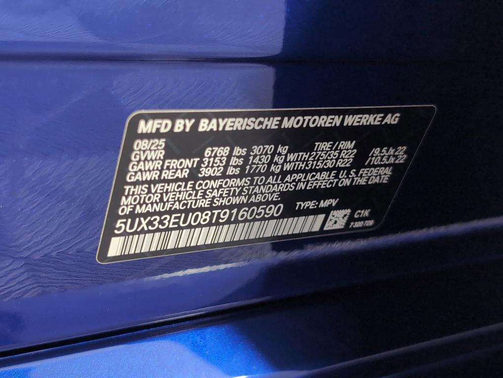 new 2026 BMW X5 car, priced at $104,020