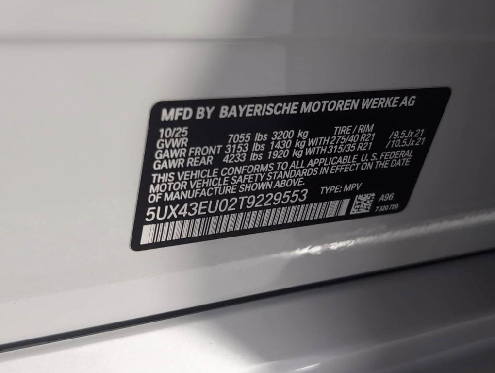 new 2026 BMW X5 PHEV car, priced at $92,450