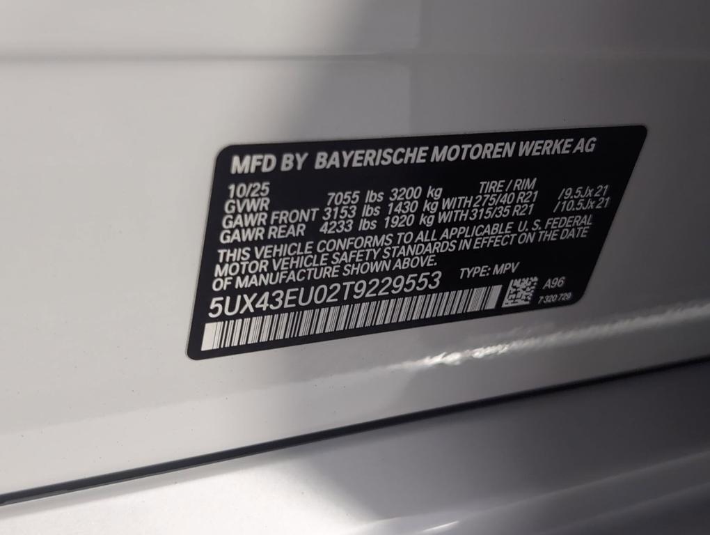 new 2026 BMW X5 PHEV car, priced at $92,450