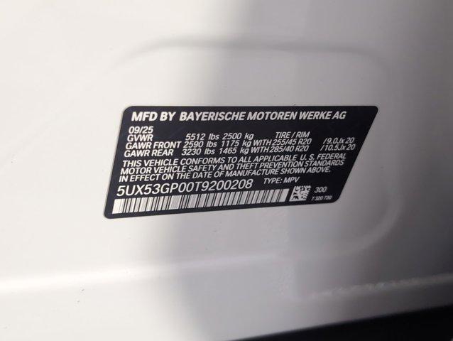 new 2026 BMW X3 car, priced at $57,150