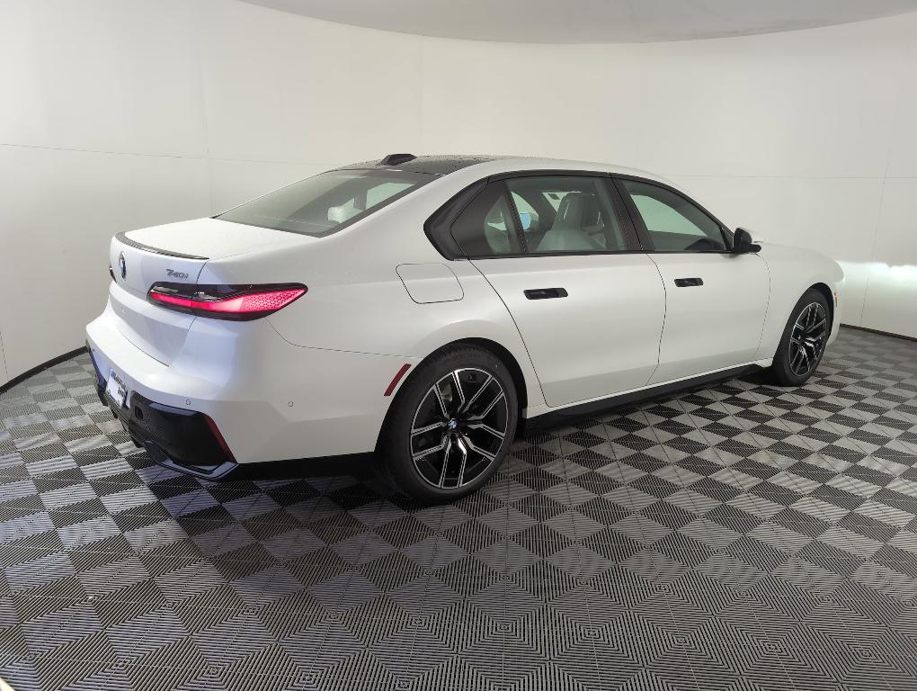 new 2025 BMW 740 car, priced at $103,175