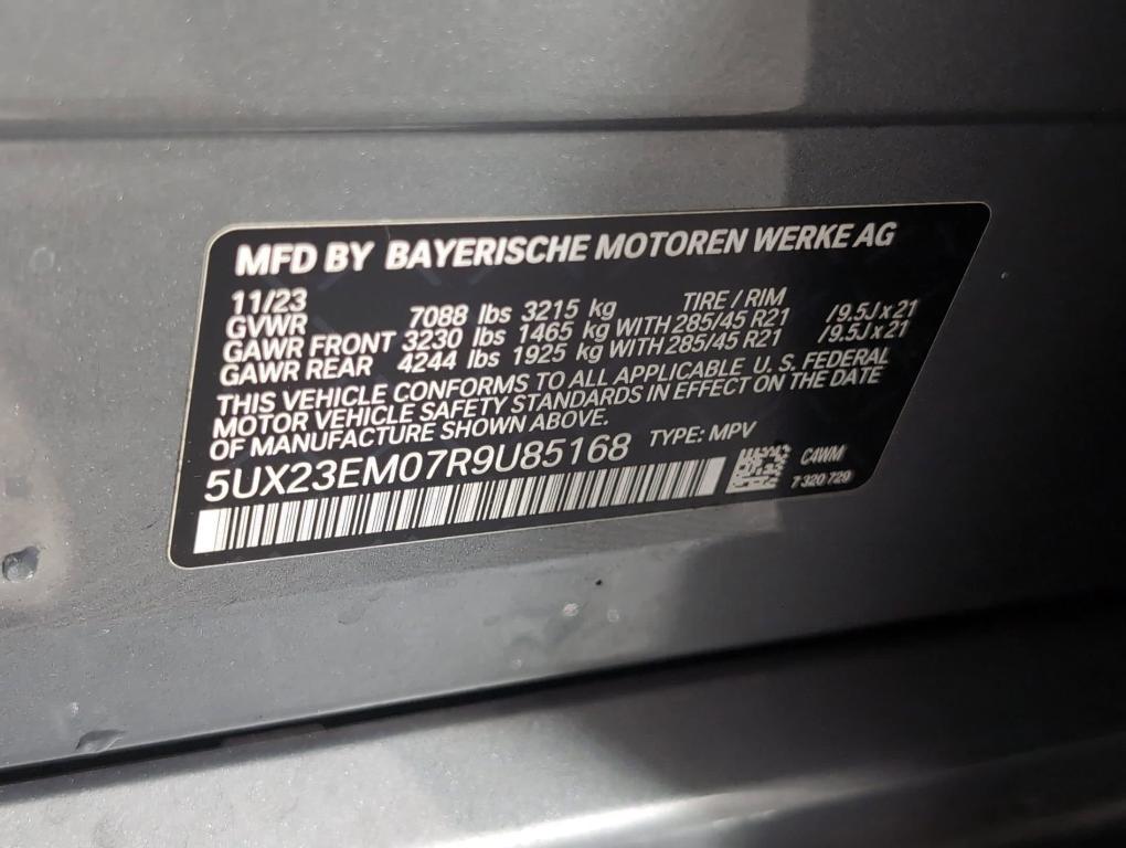 used 2024 BMW X7 car, priced at $63,996
