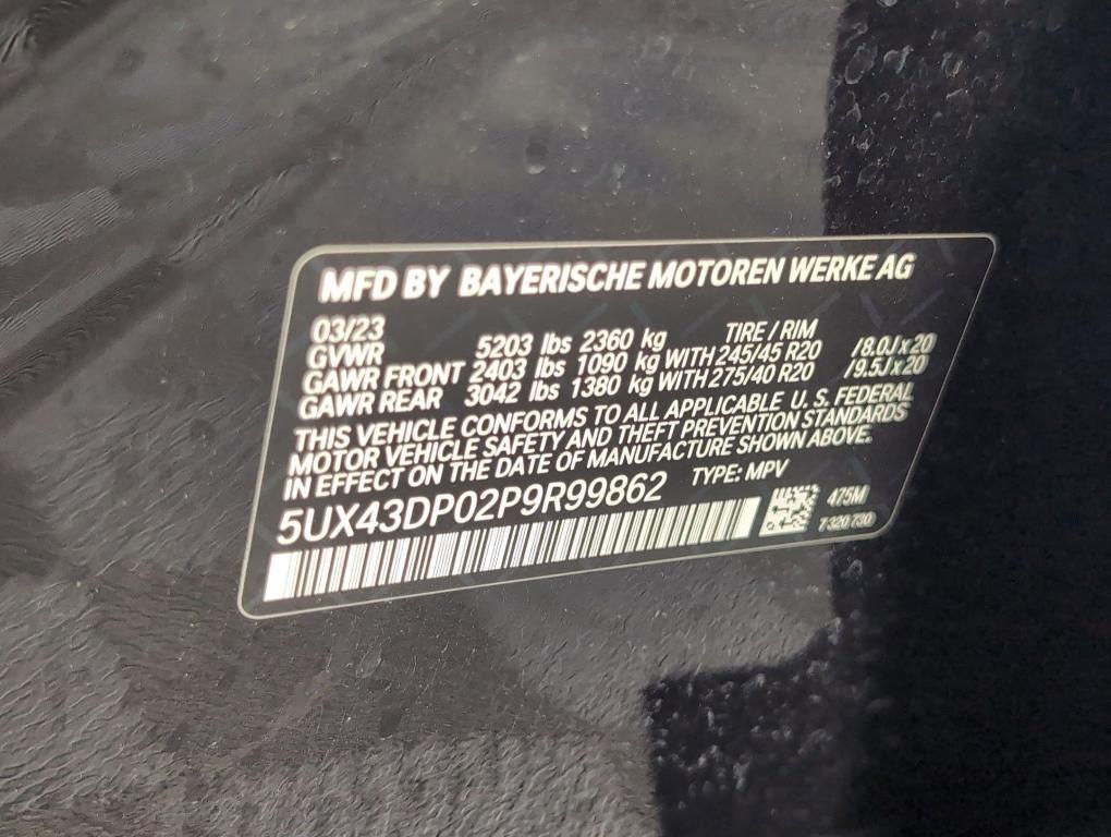 used 2023 BMW X3 car, priced at $32,999
