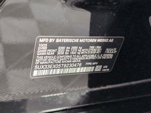 new 2026 BMW X6 car, priced at $83,485