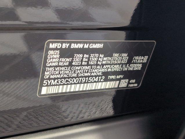 new 2026 BMW XM car, priced at $160,775