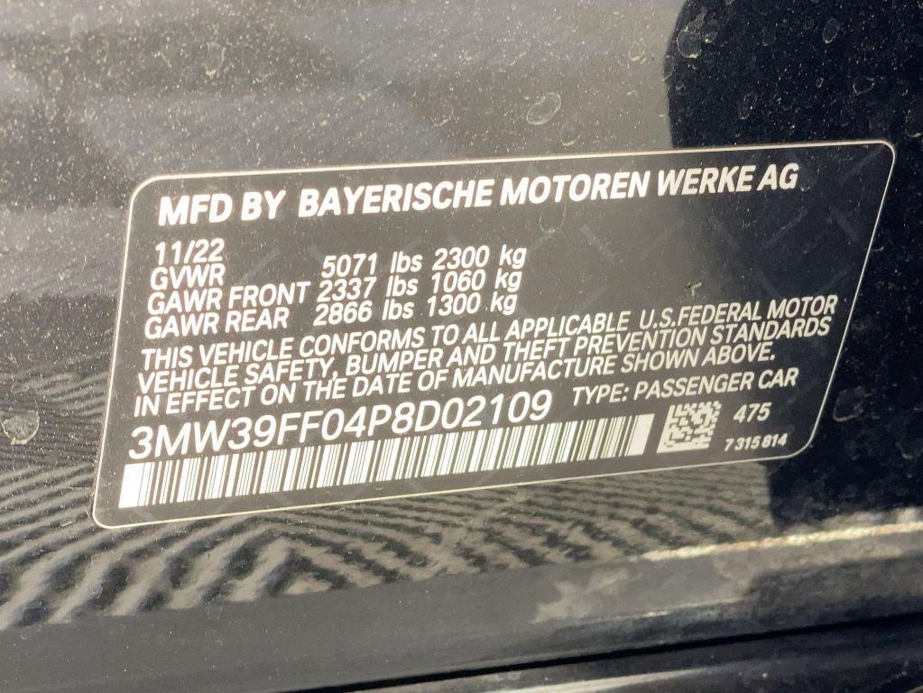 used 2023 BMW 330e car, priced at $31,599