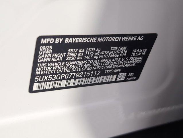 new 2026 BMW X3 car, priced at $54,375