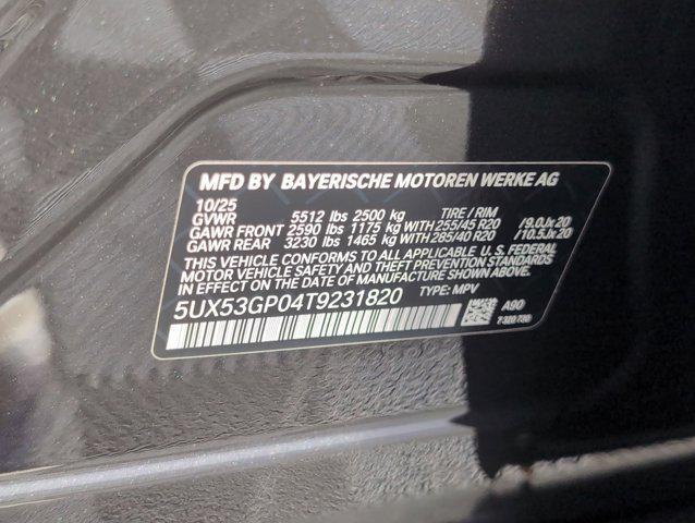 new 2026 BMW X3 car, priced at $57,125