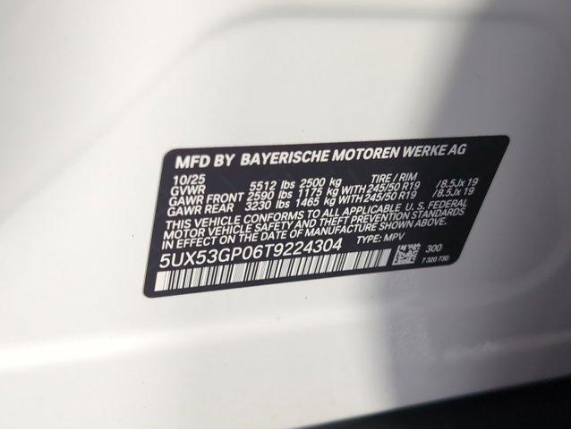 new 2026 BMW X3 car, priced at $52,125