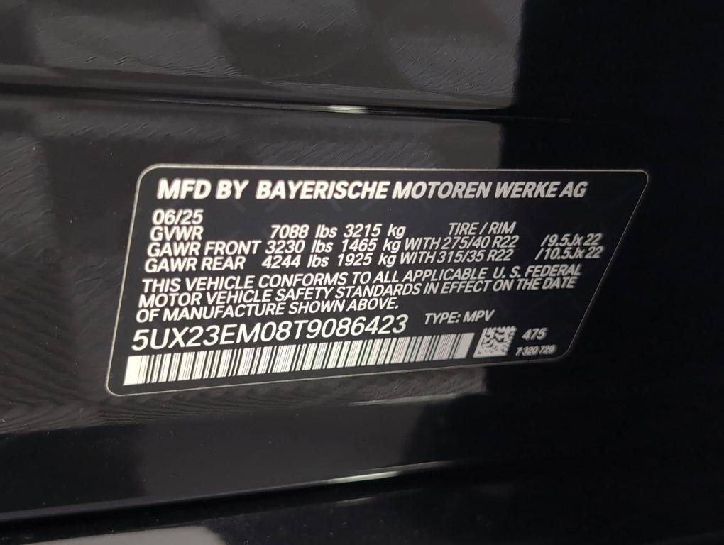new 2026 BMW X7 car, priced at $93,830