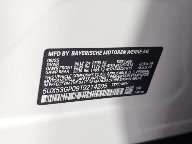 new 2026 BMW X3 car, priced at $54,375
