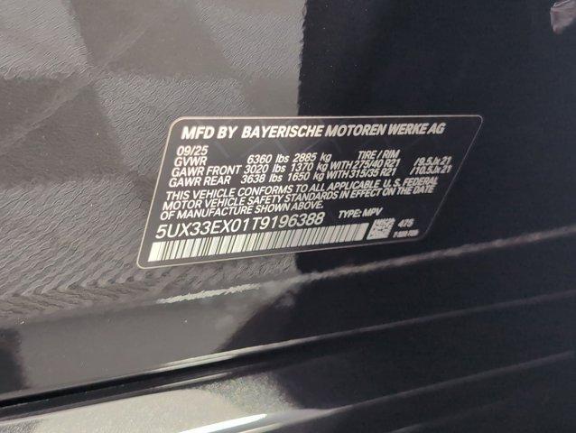 new 2026 BMW X6 car, priced at $83,485