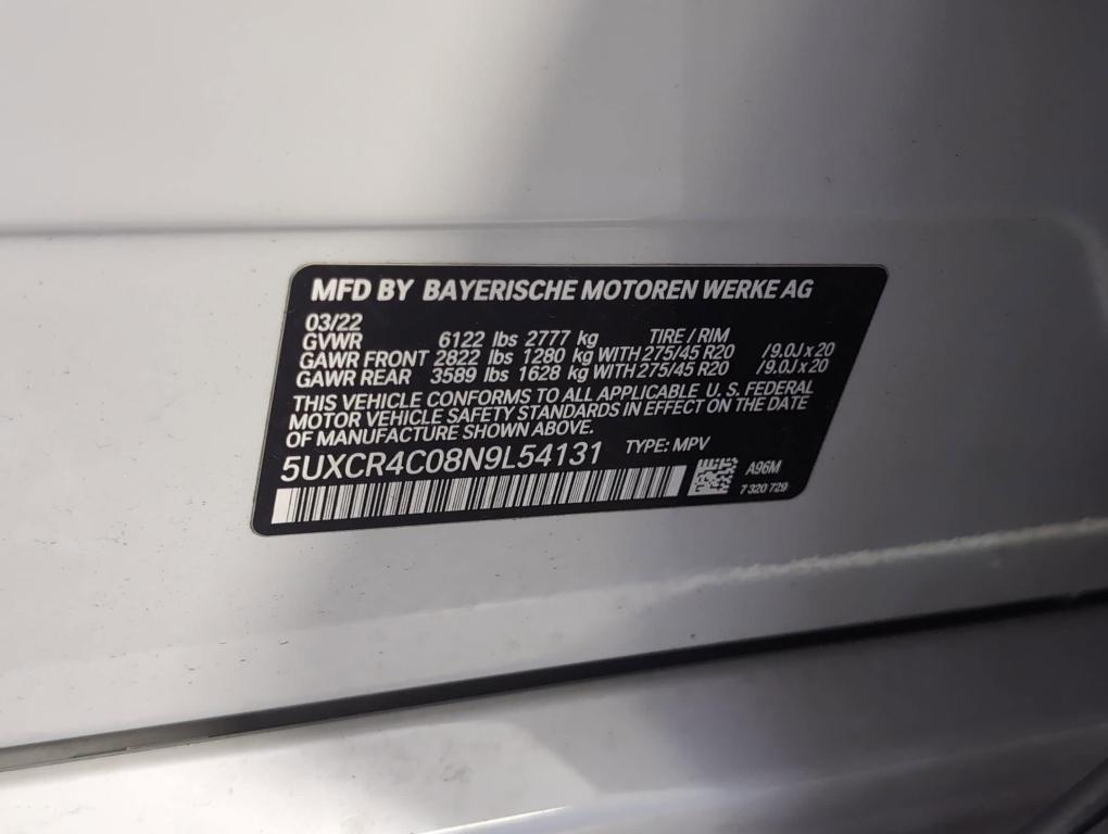 used 2022 BMW X5 car, priced at $40,999